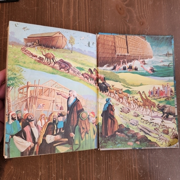 Vtg The Bible Story By Arthur S Maxwell (Vol 1) HC Display/Sample Copy 1976 - Picture 12 of 16